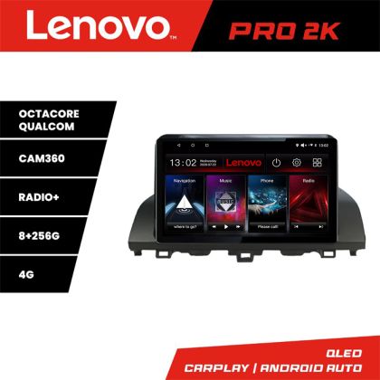 Navigatie Honda Accord 2019-2022 Lenovo Qled 2K Octa Core 8+256 360 DSP carplay android auto radio gps internet Kit-+PRO-2K-10-8+256