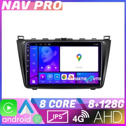 Navigatie Mazda 6 KIT 012 EDOTEC-LITE Android Ecran 720P Octa Core 8 128 Carplay