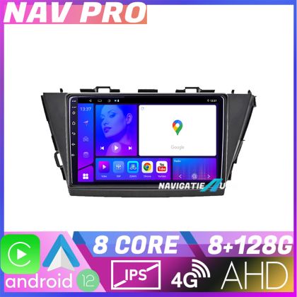 Navigatie Toyota Prius 5 Plus 2012 2020 EDOTEC-LITE Android Ecran 720P Octa Core 8 128 Carplay