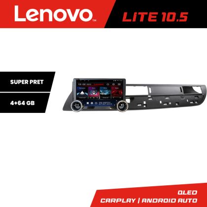 Navigatie Citroen C5 2008-2017 Kit-C5 Lenovo  8 core 4+64 10.5 inch Incell 1K android Wifi 5Ghz gps internet  Co