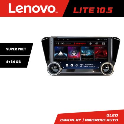 Navigatie Skoda Superb 3 2015- Kit-932 Lenovo  8 core 4+64 10.5 inch Incell 1K android Wifi 5Ghz gps internet  C