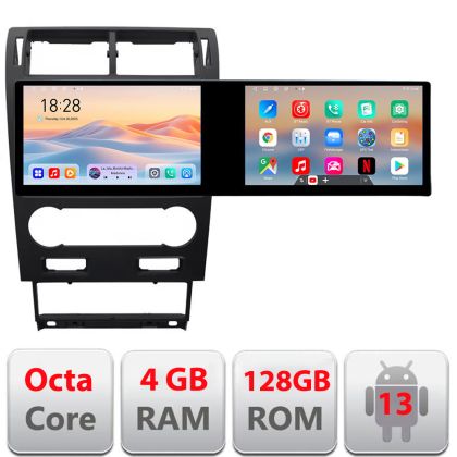 Navigatie Ford Mondeo 2004-2007 Edotec Incell 1K 10.5 inch  8 core 4+128 carplay android auto radio internet kit-mondeo2004-v2+EDT-E211-RK