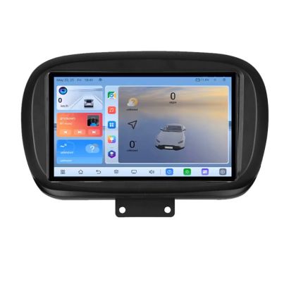 Navigatie Fiat 500 2014- C-539 Android 8 Core 2.2 Ghz 8+128 Qled 1K ADAS 4G LTE GPS 360 KIT-539+EDT-E409V3