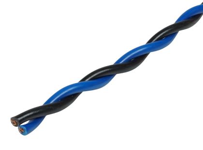 Cablu difuzor răsucit 2x 4,0 mm²x1m Audio System M-Z-TSC 2.5 BK-BL