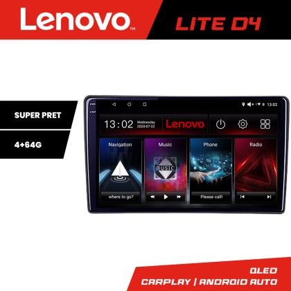 Navigatie dedicata Citroen DS5  Lenovo QLED 1K 4+64 WIFI 5Ghz carplay android auto Android KIT-ds4+EDT-LITE-D4-9-4+64