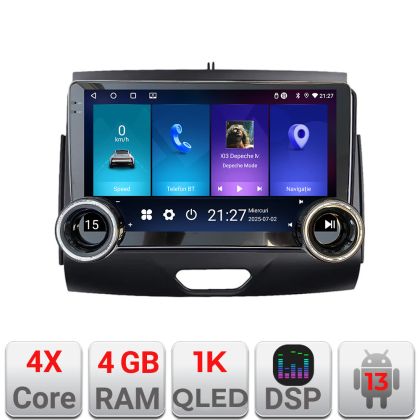 Navigatie Ford Ranger 2015- cu cd Edotec 4+64 10.5 inch Incell 1K android Wifi 5Ghz gps internet