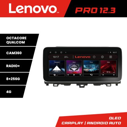 Navigatie Honda Accord 2019-2022 Lenovo Qled 12.3 inch Octa Core 8+256 360 DSP ADAS carplay android auto radio internet Kit-+PRO-12.3-8+256+KIT-10-9