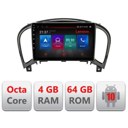 Navigatie Nissan Juke 2010-2015 E-JUKE Octa Core cu Android Radio Bluetooth Internet GPS WIFI DSP 4+64GB 4G RESIGILAT