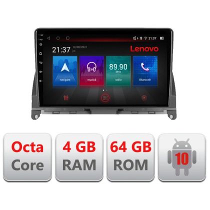 Navigatie Mercedes W204 2008-2012 E-W204 Octa Core cu Android Radio Bluetooth Internet GPS WIFI DSP 4+64GB 4G RESIGILAT