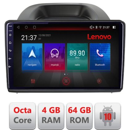 Navigatie Ford Ecosport 2017-2019 Android radio gps internet Octa Core 4+64 LTE KIT-ecosport2018+EDT-E510-PRO RESIGILAT