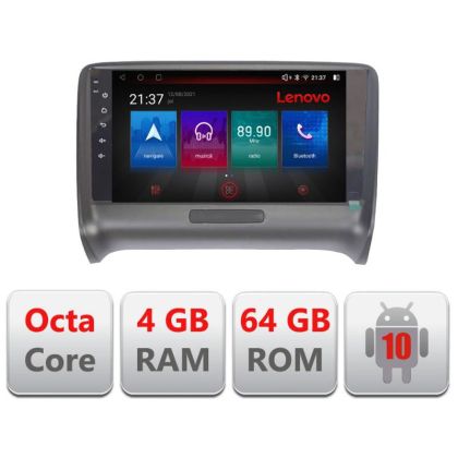 Navigatie Audi TT 2004-2011 E-078 Octa Core cu Android Radio Bluetooth Internet GPS WIFI DSP 4+64GB 4G RESIGILAT