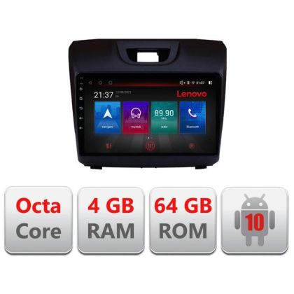 Navigatie Isuzu D-Max E-2234 Octa Core cu Android Radio Bluetooth Internet GPS WIFI DSP 4+64GB 4G v1 RESIGILAT