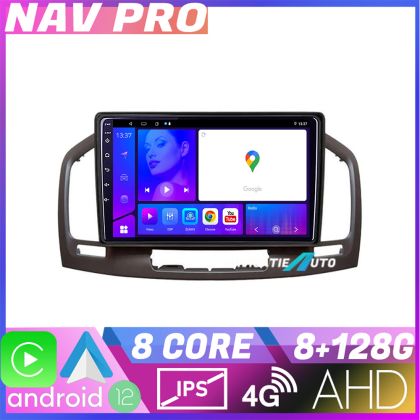 Navigatie Opel Insignia 2009 2013 KIT 114 EDOTEC-LITE Android Ecran 720P Octa Core 8 128 Carplay