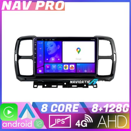 Navigatie Citroen C5 Aircross EDOTEC-LITE Android radio gps internet Octa core 8 128 Carplay