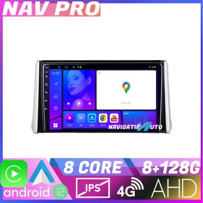 Navigatie Toyota RAV4 2018 EDOTEC-LITE Android Ecran 720P Octa Core 8 128 Carplay