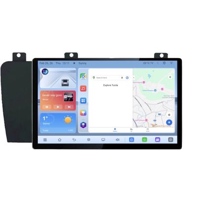 Navigatie dedicata Volvo S60 2002-2008 Edonav ecran 13" 1K 4+64 Android Waze USB Navigatie 4G 360 Toslink Youtube Radio KIT-s6