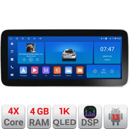 Navigatie Hummer H2 2008-2009 Edotec 4+64 12.3 inch Incell 1K android Wifi 5Ghz gps internet