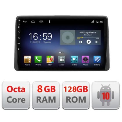Navigatie Opel Movano Renault Master 2020- Android radio gps internet  Octa Core 8+128 LTE kit-master+EDT-E610 v2