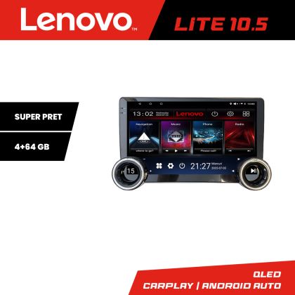Navigatie Peugeot 307 Kit-307 Lenovo  8 core 4+64 10.5 inch Incell 1K android Wifi 5Ghz gps internet
