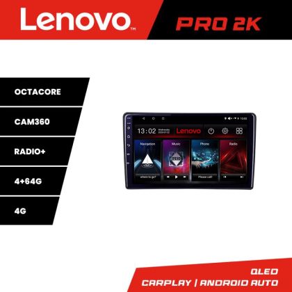 Navigatie Fiat Tipo 2020- Android radio gps internet 8 core QLED 2K 4+64 360 Lenovo