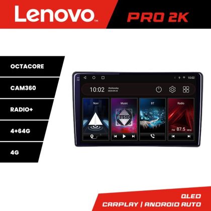 Navigatie Ford Transit 2019- varianta cu ecran de fabrica Android radio gps internet 8 core QLED 2K 4+64 360 Lenovo