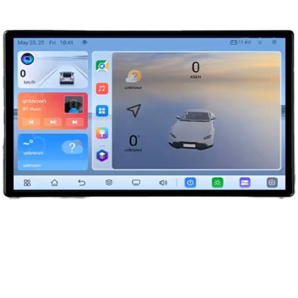 Navigatie Toyota Corolla 2017- Android 8 Core 2.2 Ghz 8+128 Qled 1K ADAS 4G LTE GPS 360
