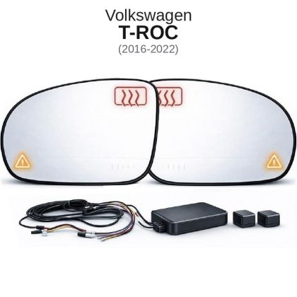 Senzor unghi mort Volkswagen T-ROC 2016-2022 — oglindă dedicată