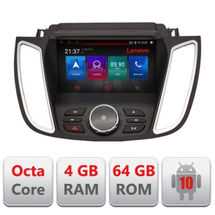 Navigatie Ford Kuga 2015-2020 SYNC2 si SYNC3 Octa Core cu Android Radio Bluetooth Internet GPS WIFI DSP 4+64GB 4G Kit- RESIGILAT
