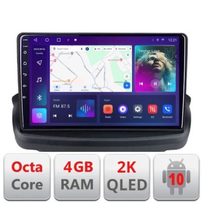 Navigatie Hyundai Genesis Android Octa Core Ecran 2K QLED GPS 4G 4+32GB 360 KIT-GENESYS+EDT-E409-2K