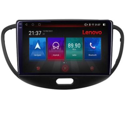 Navigatie Hyundai I10 2007-2013 Octacore, 8 Gb RAM, 128 Gb Hdd, 4G, Qled 2K, DSP, Carplay AA, 360,Bluetooth
