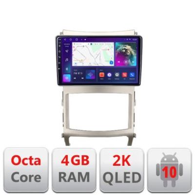 Navigatie Hyundai IX55 Android ecran Qled 2K Octa core 4+32 Kit-ix55+EDT-E409-2K