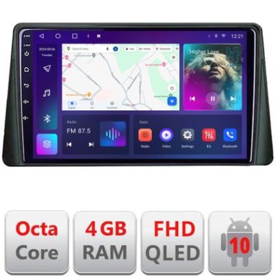 Navigatie Ford Focus 4 Kuga 2018-2023 Android Ecran QLED octa core 4+64 carplay android auto kit-focus4+EDT-E310V3