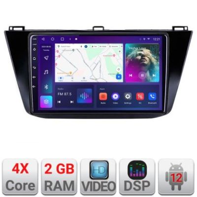 Navigatie VW Tiguan 2016- A-5883  2+32 GB Android Waze USB Navigatie Internet Youtube Radio