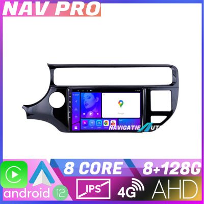 Navigatie Kia Rio KIT 504 EDOTEC-LITE Android Ecran 720P Octa Core 8 128 Carplay