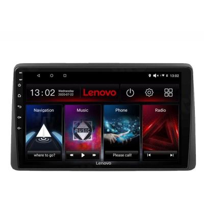 Navigatie Dacia Duster dupa 2019 Lenovo Kit-199 4+64 GB Android Waze USB Navigatie Internet Youtube Radio