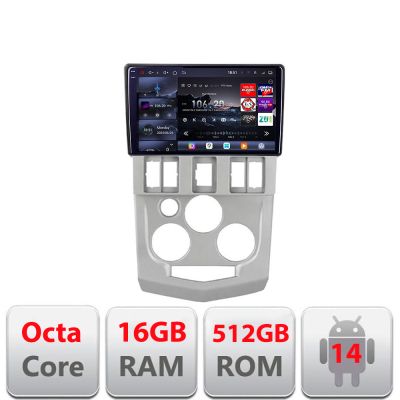 Navigatie Dacia Logan 1 2003-2010 Edotec Kit-logan 8 core QLED 2K 12+256GB 360 Android Waze USB Navigatie Internet Youtube Radio