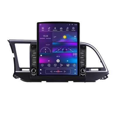Navigatie Hyundai Elantra 2015-2018 G-581 ecran tip TESLA 9.7" cu Android Radio Bluetooth Internet GPS WIFI 4+32GB DSP