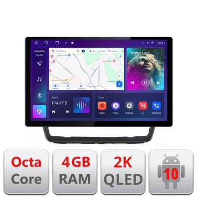 Navigatie dedicata BMW Seria 1 E87 N-BMW117 Edonav ecran 13" 2K 4+32 Android Waze USB Navigatie 4G 360 Toslink Youtube Radio K