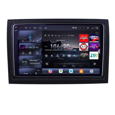 Navigatie Fiat ducato 2006- Edotec Kit-DUCATO 8 core QLED 2K 12+256GB 360 Android Waze USB Navigatie Internet Youtube Radio v2