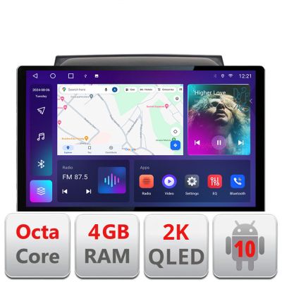 Navigatie dedicata Mitsubishi L200 2006-2014 N-094 Edonav ecran 13" 2K 4+32 Android Waze USB Navigatie 4G 360 Toslink Youtube