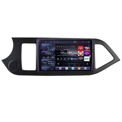 Navigatie Kia Picanto 2011-2015 Edotec Kit-217 8 core QLED 2K 12+256GB 360 Android Waze USB Navigatie Internet Youtube Radio