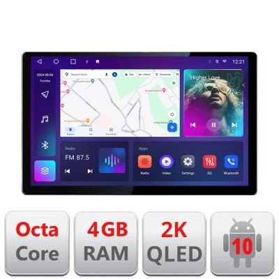 Navigatie dedicata Opel Mokka 2012-2016 N-MOKKA1 Edonav ecran 13" 2K 4+32 Android Waze USB Navigatie 4G 360 Toslink Youtube Radio V1