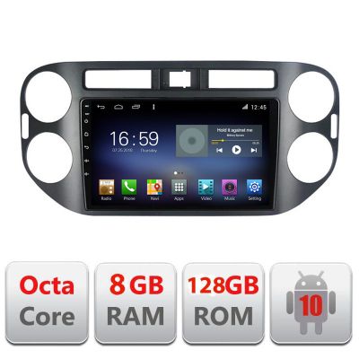 Navigatie VW TIGUAN si Golf Plus 2007-2011 Android radio gps internet Octa Core 8+128 LTE
