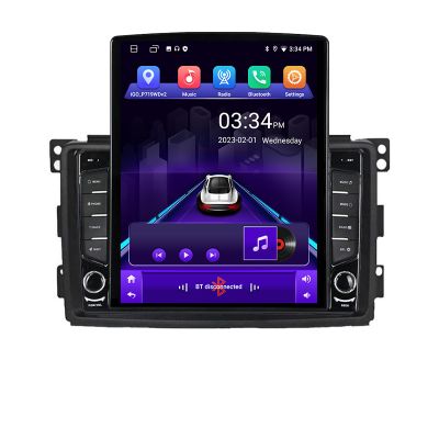 Navigatie Smart 2005-2010 KIT-smart05 ecran tip TESLA 9.7" cu Android Radio Bluetooth Internet GPS WIFI 2+32 DSP Quad