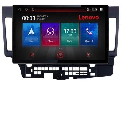 Navigatie Mitsubishi Lancer N-037 ecran 13" 2K 8+128 Android Waze USB Navigatie 4G 360 Toslink Youtube Radio KI