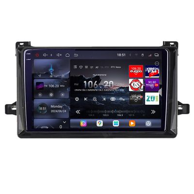 Navigatie Toyota Prius dupa 2015 Edotec Kit-TY50 8 core QLED 2K 12+256GB 360 Android Waze USB Navigatie Internet Youtube Radio