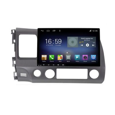 Navigatie Honda Civic 2005-2011 F-044 Octa Core cu Android Radio Bluetooth Internet GPS WIFI DSP 8+128GB 4G