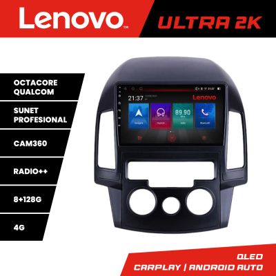 Navigatie Hyundai I30 2009-2012 clima manuala M-i30ac Octa Core Android Radio Bluetooth GPS WIFI/4G DSP 2K 8+12