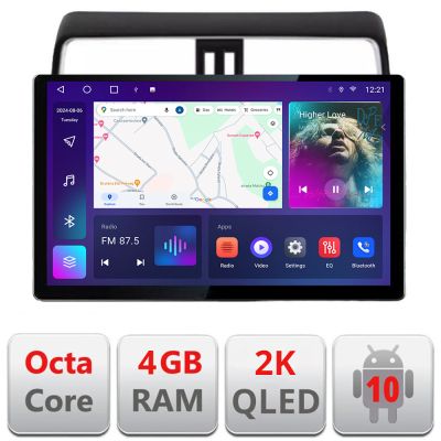 Navigatie dedicata Toyota Prado J150 2018- N-1065 Edonav ecran 13" 2K 4+32 Android Waze USB Navigatie 4G 360 Toslink Youtube R