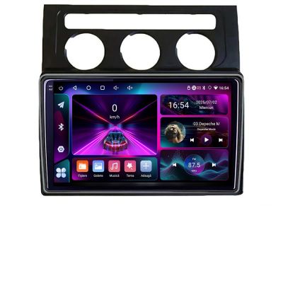 Navigatie VW Touran 2003-2009 clima automata A-touran2  4+64 InCell Display 1K Android Waze USB Navigatie Internet Youtube Radio